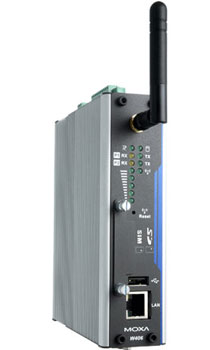 MOXA W406 - RISC '   GSM/GPRS/EDGE, 4 DI, 4 DO, 2 serial , Ethernet, SD