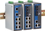 MOXA EDS - 408A/405A Индустриальные 8- и 5-портовые управляемые резервируемые Ethernet коммутаторы