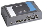 Серия MOXA UC-8418 - Индустриальный RISC компьютер с 8 serial портами, 3 LAN, 12 DIO, 2 CAN порта, CompactFlash, USB
