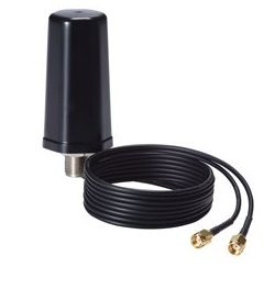 , 2.4/5 GHz, , omni-directional, 4/7 dBi, N-type (male)