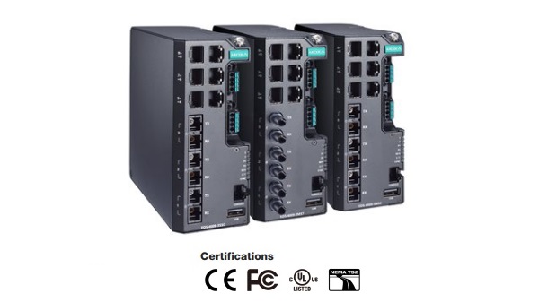 MOXA MDS-G4012- 12G   Layer 2 full Gigabit    Ethernet 