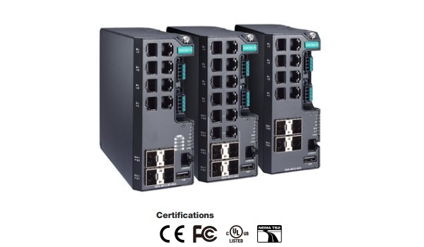MOXA MDS-G4012- 12G   Layer 2 full Gigabit    Ethernet 
