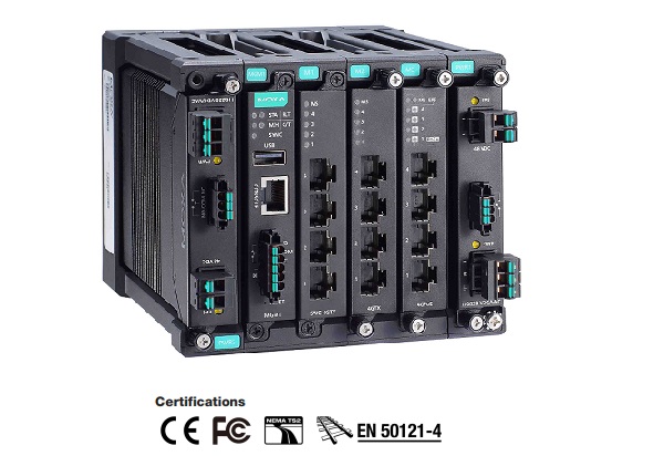 MOXA MDS-G4012- 12G   Layer 2 full Gigabit    Ethernet 