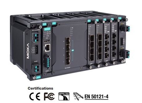 MOXA MDS-G4012- 12G   Layer 2 full Gigabit    Ethernet 