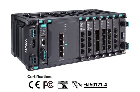 MOXA MDS-G4012- 12G   Layer 2 full Gigabit    Ethernet 