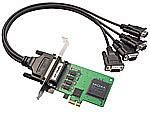  MOXA CP-104EL - 4-  RS-232 Express PCI 