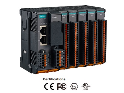 ioThinx 4510 Передовий модульний адаптер дистанційного вводу / виводу, Ethernet 2 x RJ45, до 32 модулів, вбудовані послідовні порти RS-232/RS-422/RS-485