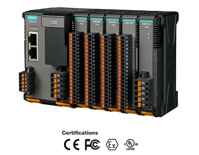 ioThinx 4510 Передовий модульний адаптер дистанційного вводу / виводу, Ethernet 2 x RJ45, до 32 модулів, вбудовані послідовні порти RS-232/RS-422/RS-485