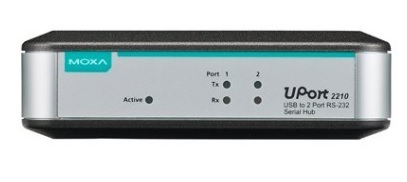 MOXA UPort 2210 - 2- RS-232 USB HUB